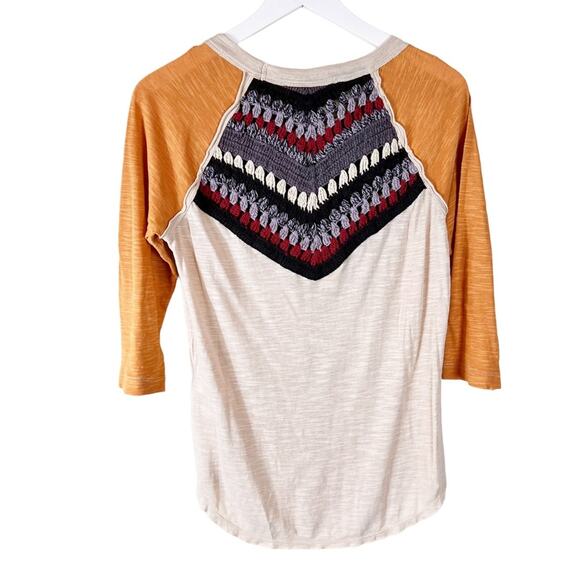 Free People Spring Bound Crochet Detail Top XS - Picture 11 of 11